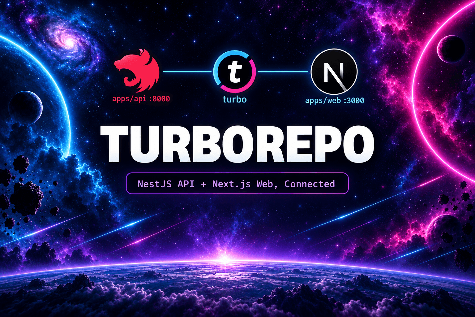Turborepo Setup: NestJS API + Next.js Web in One Monorepo